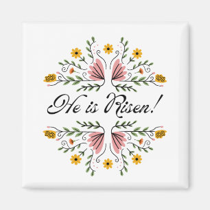 Han är Risen Påsk Magnet