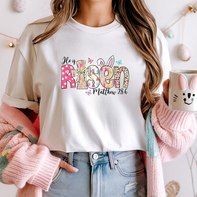 Han är Risen Påsk T-Shirt, Christian Faith T Shirt (Skapare uppladdad)