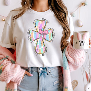 Han är Risen, Pastel Kor Påsk T Shirt