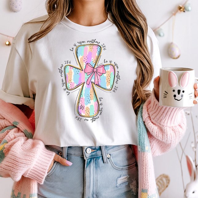 Han är Risen, Pastel Kor Påsk T Shirt (Skapare uppladdad)