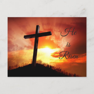 Han är Risen, Religiösa Kor Påsk vykort