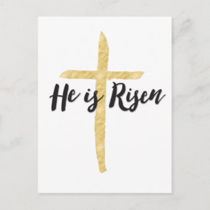 Han är Risen, Religiösa Påsk vykort