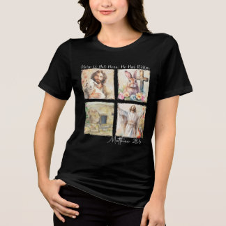 Han är Risen-skjorta Wildblomme T Vår Påsk Shirt