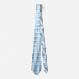 Han är Risen White och Baby blue Tie Slips