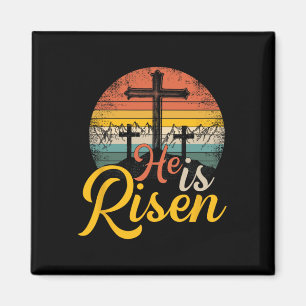 Han är riserad - Christian Påsk Jesus Magnet