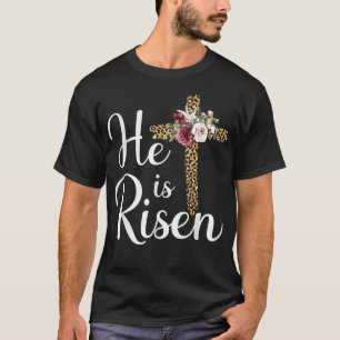 Han är riserad Jesus Kristus Kor Påsk Söndag t Shirt