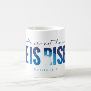 Han är riserad kaffe Mugg
