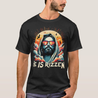 Han är Rizzen Christian tror på Rizzen Retro T Shirt