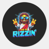 Han är Rizzen Jesus har Rizzen Retro Christian Pix