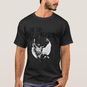 Han är Rizzin Funny Jesus Basketball Meme Christia T Shirt