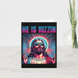 Han är Rizzin Glad påsk-dagen Kort
