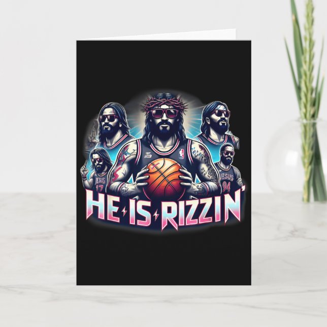 Han är Rizzin kristen Jesus spelar basket EA Kort (Framsida)