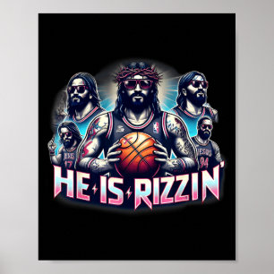 Han är Rizzin kristen Jesus spelar basket EA Poster