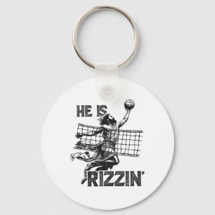 Han är Rizzin Lundny Jesus som spelar volleyball P Nyckelring