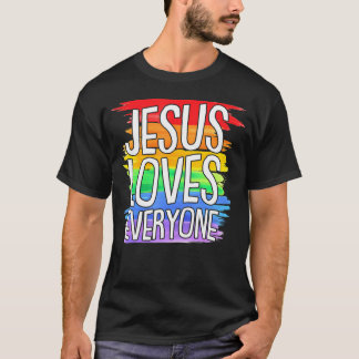 Han är Rizzin Lusj Jesus som spelar basket Jesus T Shirt
