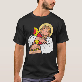 Han är Rizzin' underliga Jesus som spelar basket T Shirt