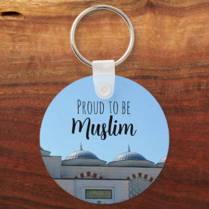 Han är stolt över att vara muslimsk nyckelkedja nyckelring
