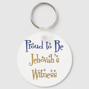 Han är stolt över Jehovas vittne Nyckelring