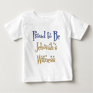 Han är stolt över Jehovas vittne T-shirt