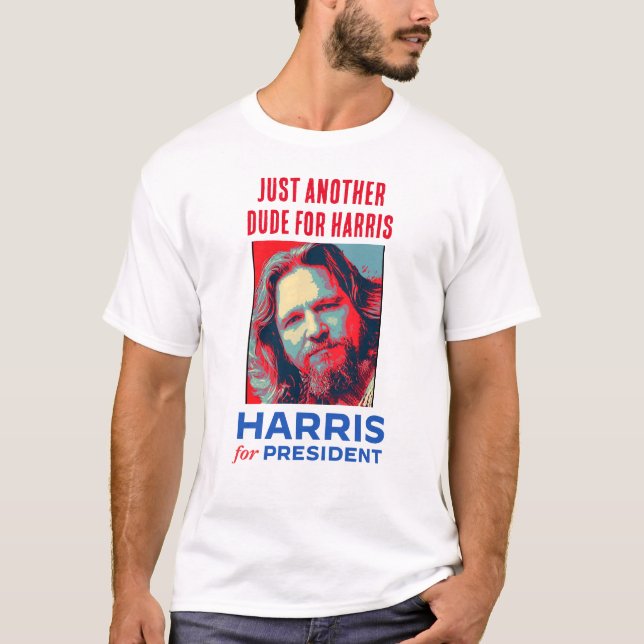 Han är till Harris t-shirt (Framsida)
