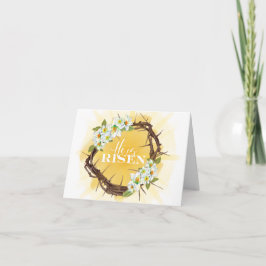 Han är uppkommen Religiösa Påsk Kort