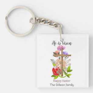 Han är upprest, blommigt Påsk-familjen, Religiösa