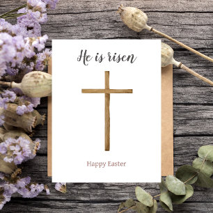 Han är upprest, Glad påsk till vänner, Religiösa Helg Vykort