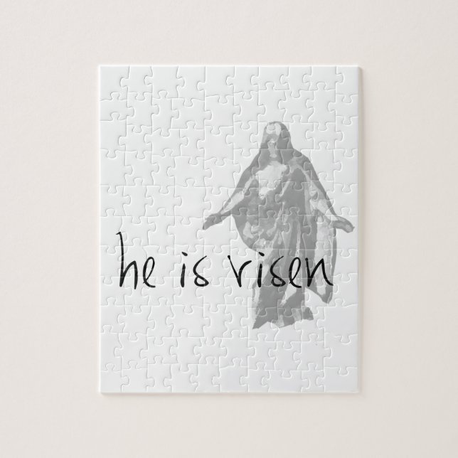 Han är uppskriven, påsk lds mormon. pussel (Vertikal)