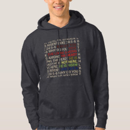 Han är uppstånden hoodie