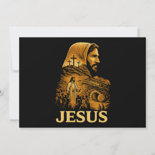 Han är Uppstånden Jesus Kristi Glada Påsk Inbjudningar
