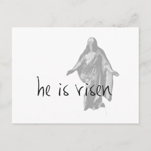 han är uppstånden jesus kristus påsk lds mormon helg vykort