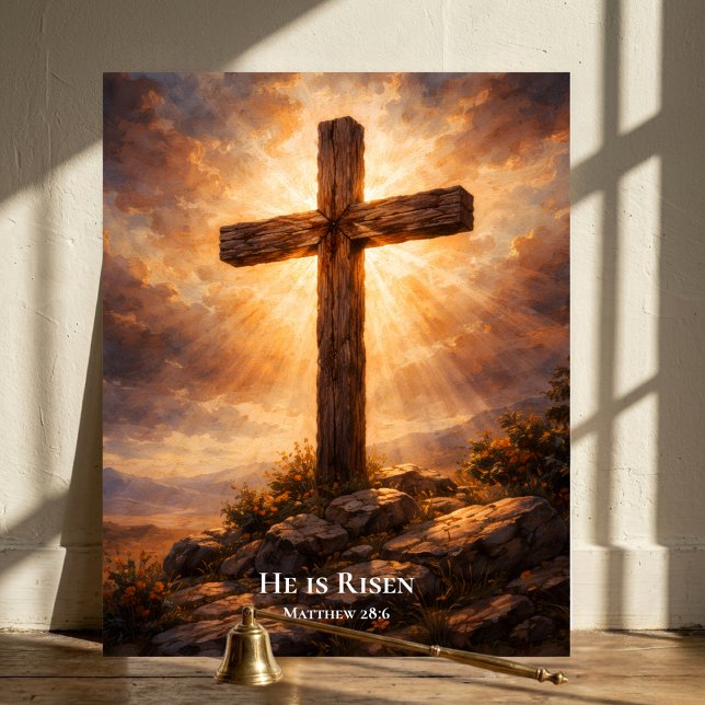 Han är Uppstånden Kristna Påsk Poster (Skapare uppladdad)