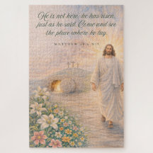 Han är uppstånden – Matteus 28:6 Bibelvers - Påsk