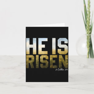 Han är uppstånden påsk jesus bibelvers kristen kort