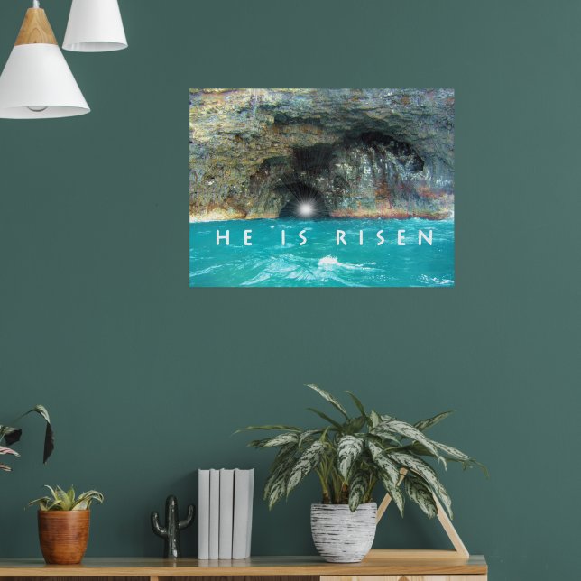 Han är uppstånden poster (Vardagsrum 1)