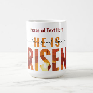 Han Är Uppstånden Tro Personlig Text Kaffe Mugg