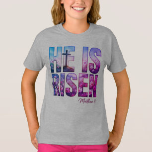 Han är Uppstånden Tro T Shirt