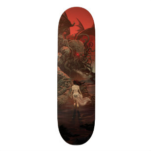 Han är uppstigen skateboard bräda 19,5 cm