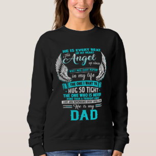 Han Är Varje Slag Av Mitt Hjärta Ängeln Där Ovanfö T Shirt