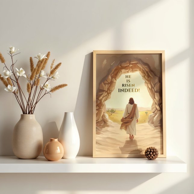 Han är verkligen uppstånden Påsk Kristendom Poster (Skapare uppladdad)