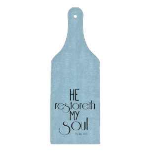 Han återställde min Soul Bible Verse