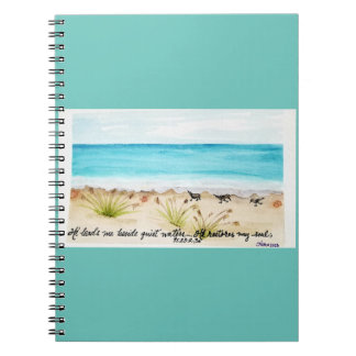 Han återställer min foto i Soul Spiral Anteckningsbok