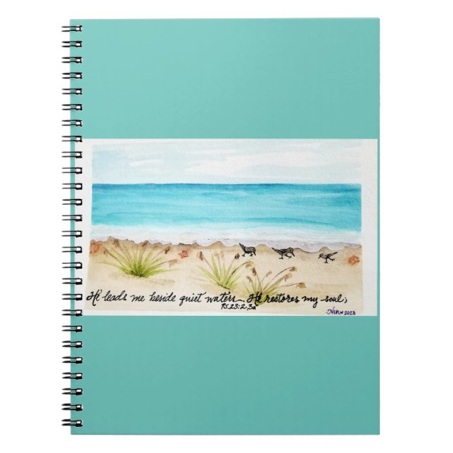 Han återställer min foto i Soul Spiral Anteckningsbok (Framsidan)