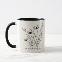 Han återställer min själ minimalistisk design