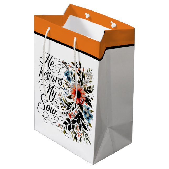 Han återställer min själsliga blommigt (Baksidan Vinklad)