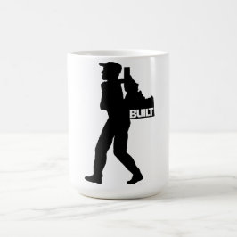 Han backpackar Idaho Kaffemugg