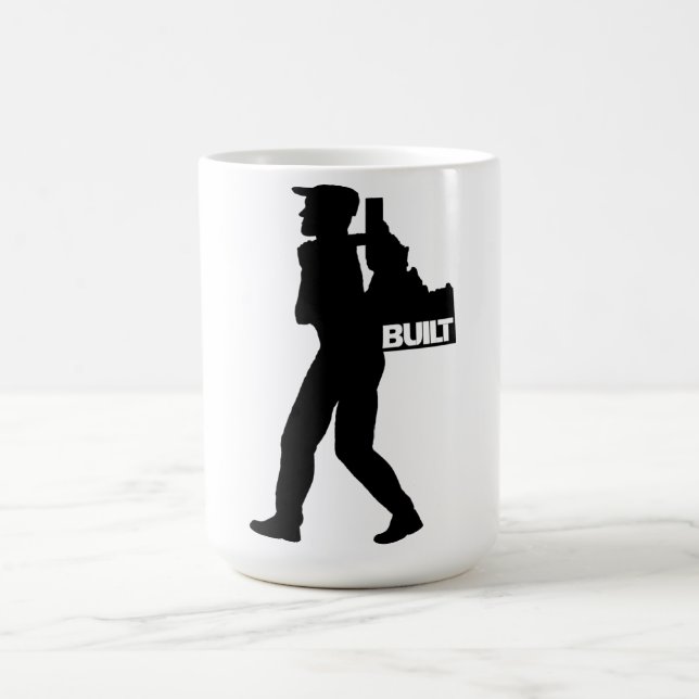 Han backpackar Idaho Kaffemugg (Center)
