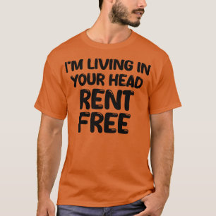 Han bor i huvudet gratis t shirt