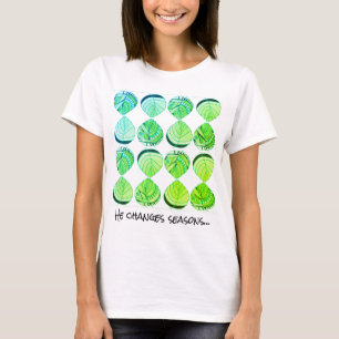 Han byter säsong - Motiveringstext blå Grönt T Shirt
