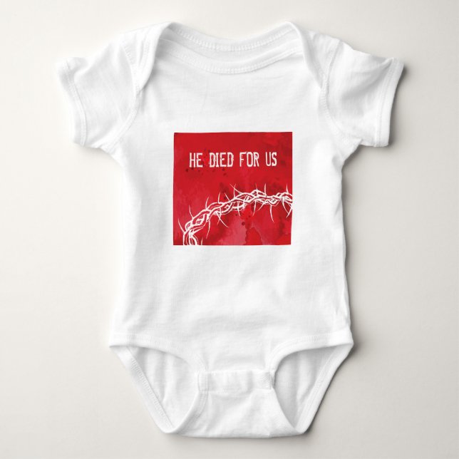 Han dog för oss tee shirt (Framsida)